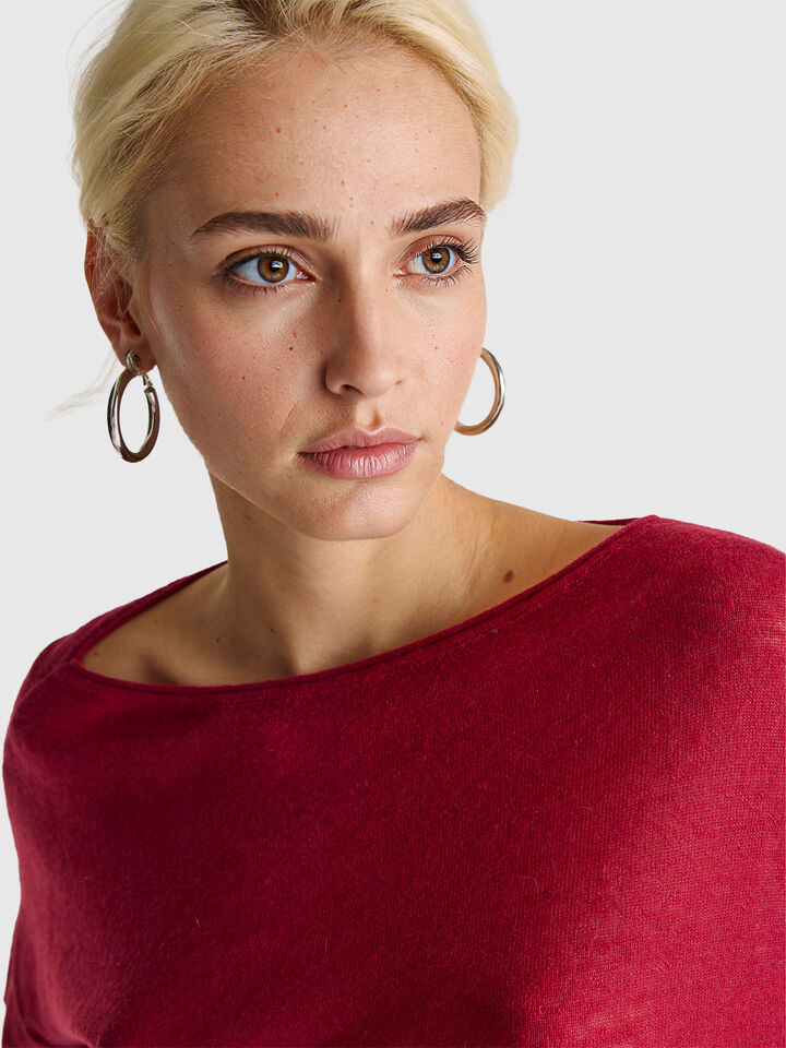 BOAT-NECK SWEAT.L/S Women image number 4